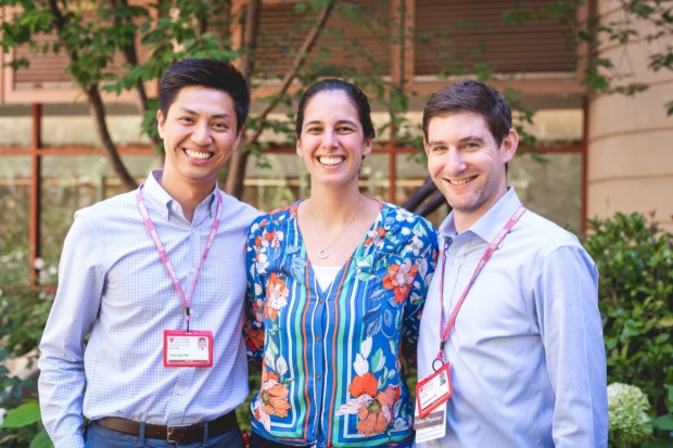 2022 graduates (from left to right): Drs. Xuxin Chen, Pearl Houghteling, and Jonathan Reiss